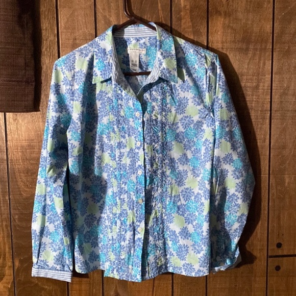 3 Quality Blouses Long-sleeved Dockers, St. John Bay, Crazy Horse SIZE XL - Picture 13 of 16